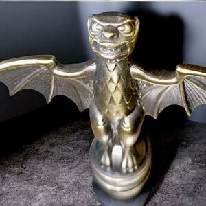Disney Park Haunted Mansion Gargoyle Figurine Metal Bottle Stopper